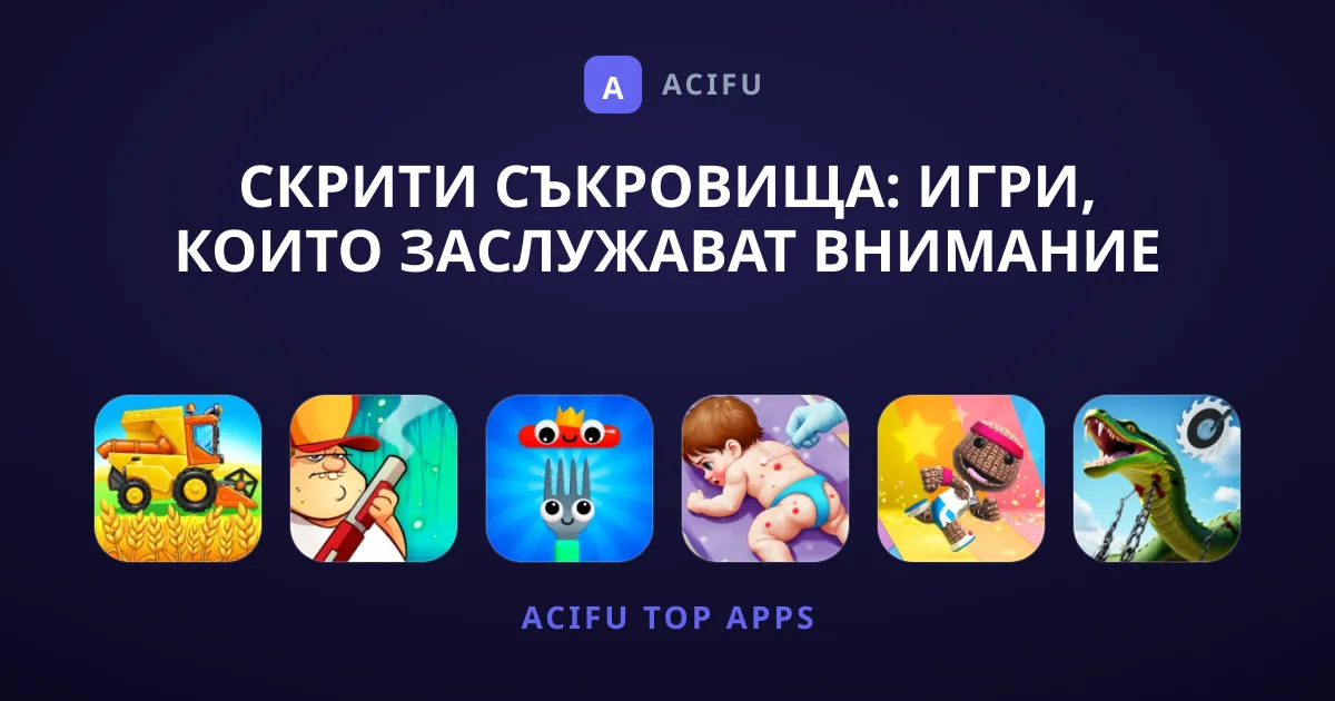Скрити съкровища: Игри, които заслужават внимание
